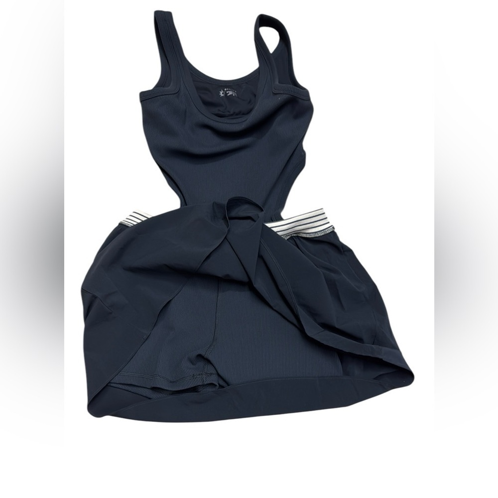 Offline by aerie . Black Sleeveless Jumpsuit with Blue Accent - Picture 8 of 9